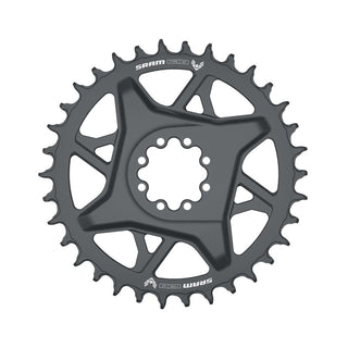 SRAM Chain Ring T-TYPE 34T DM 3mm Offset Eagle (including 8 bolts) Dark Polar - GX D1