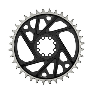 SRAM Chain Ring T-TYPE 34T DM 3mm Offset Eagle (including 8 bolts) Black - X0 D1