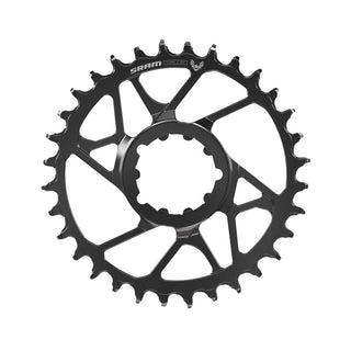 SRAM Chain Ring T-TYPE Eagle 34T Steel DM 3mm Offset Eagle (including 8 bolts) Silver - Eagle 90