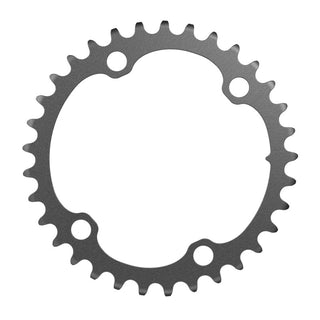 SRAM CHAIN RING ROAD 46T 107BCD 2X12 RIVAL BLACK WITH COVER PLATE