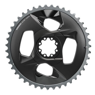 SRAM CHAIN RING ROAD 43T 94BCD 2X12 FORCE WIDE POLAR GREY WITH COVER PLATE