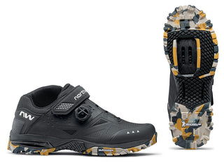 Northwave Enduro Mid 2 Shoes - Black/Camo Sole