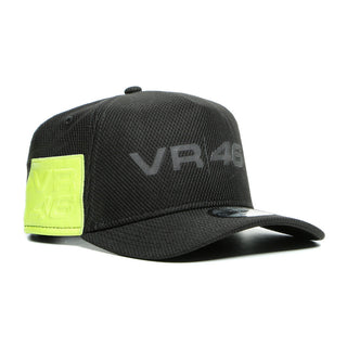 Dainese VR46 9Forty Cap - Black/Fluo-Yellow