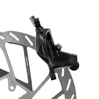 SRAM Disc Brake Code Silver Stealth - Aluminum Lever - Stainless Hardware - Reach/Contact Adj  -SwingLink - Black Ano Rear 2000mm Hose (includes MMX Clamp - Rotor/Bracket sold separately)C1