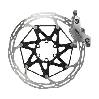 SRAM Disc Brake Motive Ultimate - Clear Ano - Bearing Carbon Lever -Tool Free Reach - Bleeding Edge - Front/Rear - 2000mm Hose (includes MMX Clamp - Rotor/Bracket sold separately) A1