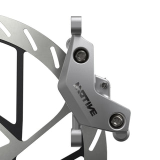 SRAM Disc Brake Motive Ultimate - Clear Ano - Bearing Carbon Lever -Tool Free Reach - Bleeding Edge - Front/Rear - 2000mm Hose (includes MMX Clamp - Rotor/Bracket sold separately) A1