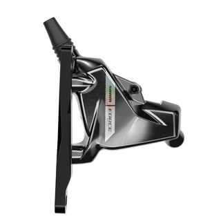 SRAM Shift/Hydraulic Disc Brake Force AXS D2 Stealthamajig - Unicorn Grey w/Laser Foil - connected Front Brake/Left Shift 1300mm w/ Flat Mount 20mm SS Hardware (Rotor sold separately)