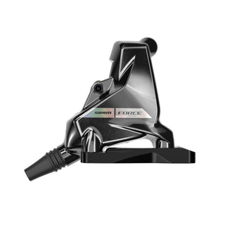 SRAM Shift/Hydraulic Disc Brake Force AXS D2 Stealthamajig connected - Unicorn Grey w/Laser Foil - Rear Brake/Left Shift 2000mm w/ Flat Mount 20mm SS Hardware (Rotor sold separately)