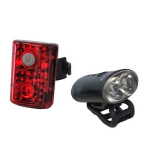 Chaptah Twin Pack Front & Rear Light