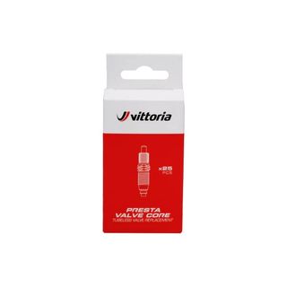 Vittoria Valve Core Presta Inc Tool 25 Pack