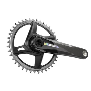 SRAM Crankset Force 1x Wide D2 DUB - Unicorn Grey w/Laser Foil - 175mm DM 40T (BB not included)