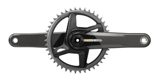 SRAM Crankset Force 1x Wide D2 DUB - Unicorn Grey w/Laser Foil - 177.5mm DM 40T (BB not included)