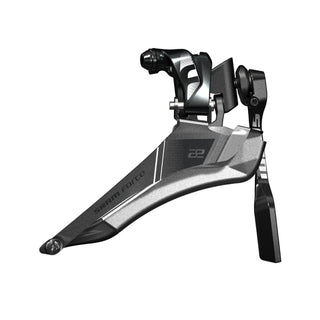 SRAM Front Derailleur Force22 Yaw Braze-on with Chain Spotter
