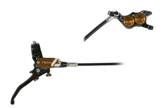 Hope Tech4 E4 Brake Front Black Cable - Black/Bronze