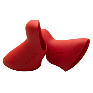 SRAM Hood Cover Pair for Red2012 - Red 22 - Force 22 - Rival 22 Levers - Textured - White