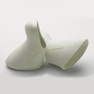 SRAM Hood Cover Pair for Red2012 - Red 22 - Force 22 - Rival 22 Levers - Textured - White