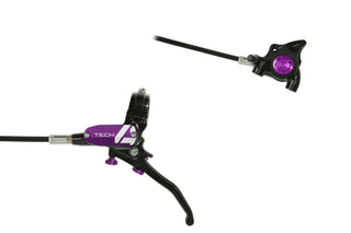 Hope Tech 4 X2 FM Brake Rear Black Cable - Black/Purple