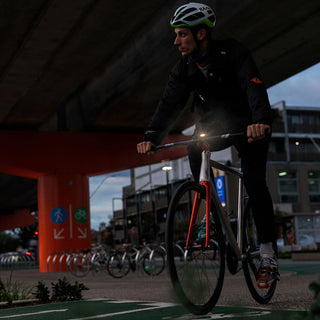 Knog Frog Bike Light Set 40/20 Lumens Rechargeable - Spider Black