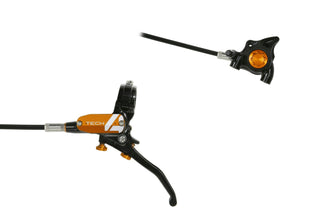 Hope Tech 4 X2 FM Brake Rear Black Cable - Black/Orange