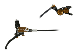 Hope Tech4 V4 Brake Front Black Cable - Black/Bronze