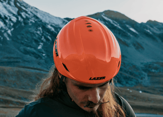 Lazer Z1 KinetiCore Aeroshell - Flash Orange
