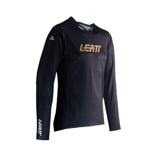 Leatt Jersey Mountain Bike Gravity 4.0 Junior - Black