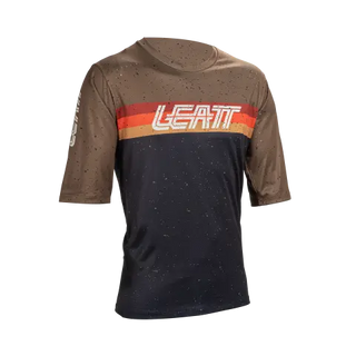 Leatt Mountain Bike Enduro 3.0 Jersey - Brown/Black