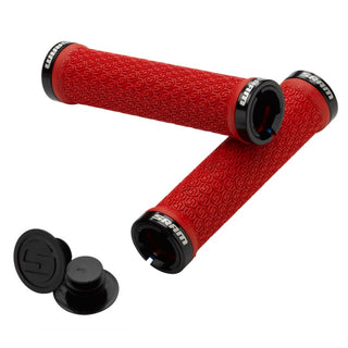 SRAM Locking Grips Black with Double Clamps & End Plugs