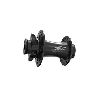 SRAM MTB Hub 900 Rear 28H 6-Bolt Disc Black - SRAM Driver Body (9/10/11spd) (includes Quick Release & 12x142mm Through AxleCaps) - A1