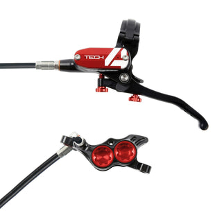 Hope Tech4 E4 Brake Rear Black Cable - Black/Red