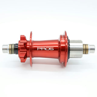 Hope Pro 5 Rear Hub Trial/SS 135MM Bolt-Up - 32 Hole Red
