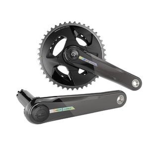 SRAM Force AXS Wide D2 - Unicorn Grey w/Laser Foil - Road Power Meter Spindle DUB 175 - 4330T (BB not included)