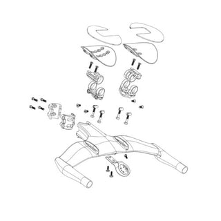 SRAM Road Handlebar End Plugs - Make the Leap Frog - Qty 2