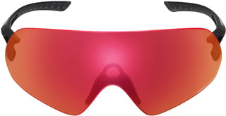 Shimano Aerolite P Sunglasses Matte Black w/ Red Ridescape Extra Sunny Lens
