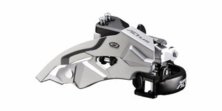 Shimano Altus FD-M370 Low-Clamp 3x9sp 34.9mm Clamp On Front Derailleur Black/Silver