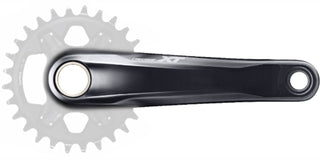 Shimano Deore XT FC-M8120-1 Crankset 175mm (without Chainring and BB)