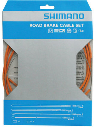 Shimano Dura-Ace 7900 PTFE Stainless Road Brake Cable Set Orange