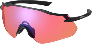 Shimano Equinox Sunglasses Matte Black w/ Red Ridescape Off-Road Lens