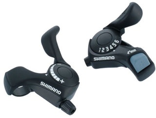 Shimano SL-TX30 6sp Shift Lever Set Right/friction Left