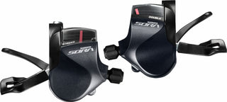 Shimano Sora SL-R3000 2x9 Speed Shift Lever Set Grey/Black