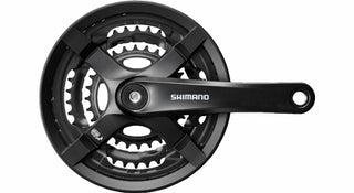Shimano Tourney FC-TY501 48/38/28T 170mm Crankset Black