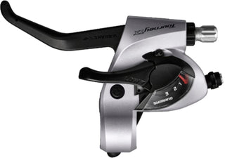 Shimano Tourney TX ST-TX800 EZ-Fire 8sp Shift/Brake Lever Set Silver