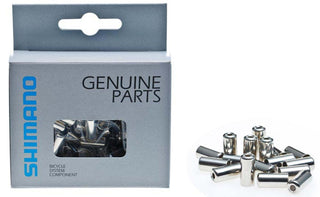 Shimano 6mm Brake Casing Caps Chrome (Pack of 100)