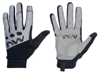 Northwave Spider Full Finger Gloves - Grey/Black