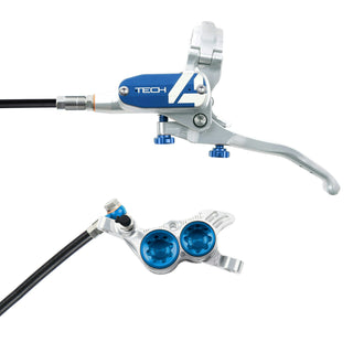 Hope Tech4 V4 Brake Rear Black Cable - Silver/Blue